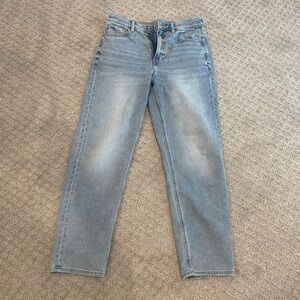Straight leg jeans